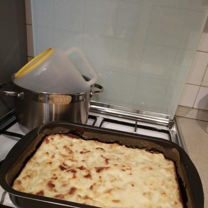 Fideos con requesón (receta para establecimientos de restauración, 1968)