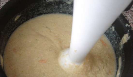 Soep-puree DiEtichesky in een slowcooker