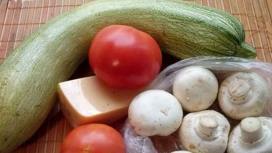 Gebakken Courgette Herfstverhaal