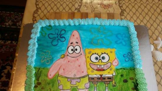 Spongebob Cake