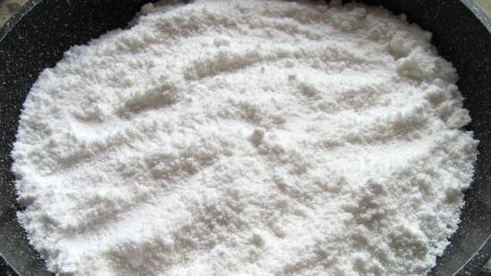 Rice flour at home