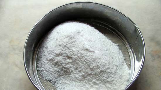 Rice flour at home