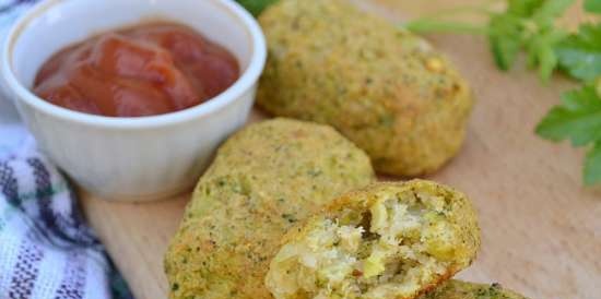 Broccolikroketten uit de oven