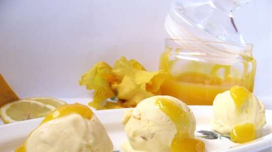 Gelato al limone (mixer)