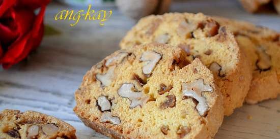 Corn-Wheat Biscotti