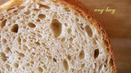 Ceppo di pane di grano e mais