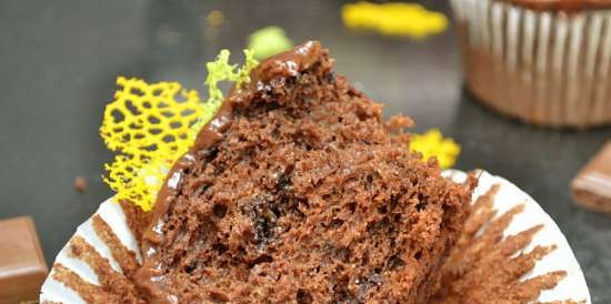 Chocolademuffins met courgette