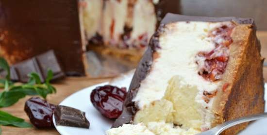 Cheesecake Pruimen in chocolade