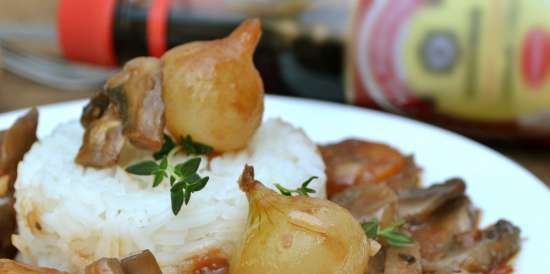 Bourguignon de bolets