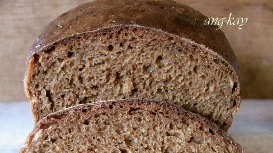 Pane con crema pasticcera di segale