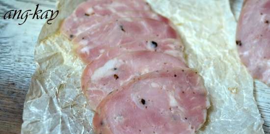 Salsiccia di maiale tritata (metodo di salatura a umido)