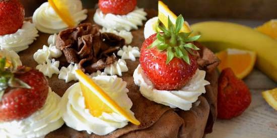 Torta di mousse di frittelle