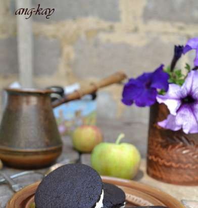 Galetes de xocolata amb crema a base de galetes Oreo