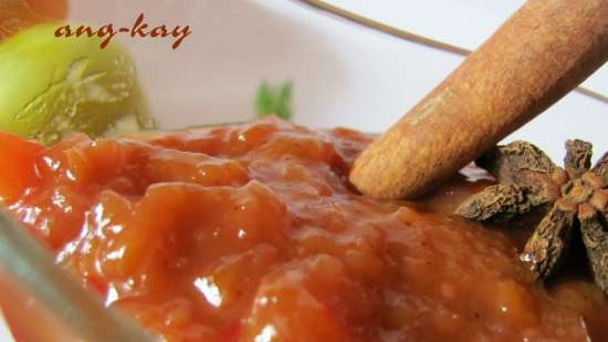 Chutney de pruna i poma