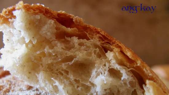 Pane con lavanda e miele di grano saraceno