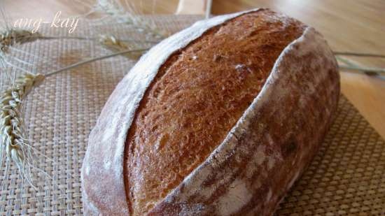 Pan de harina de primer grado con melaza