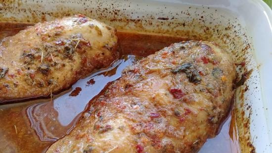 Filetto di pollo al forno con origano