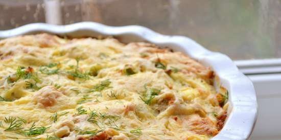 Breakfast Bread Casserole