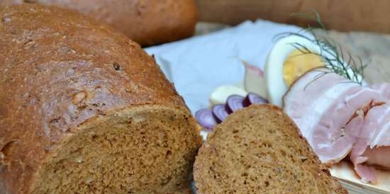 Pan de trigo y centeno con mezcla de cereales Gourmet