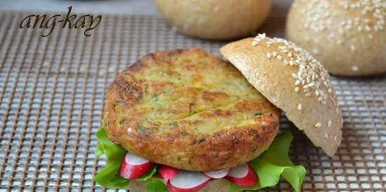 Vegetarian burgers (lean)