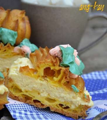 Torta di carote Paris-Brest