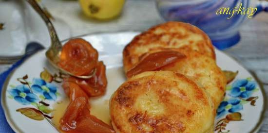 Tartas de queso con patatas