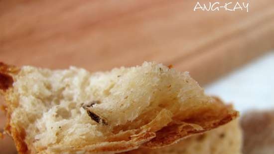 Wheat bread with dill seed (master class)