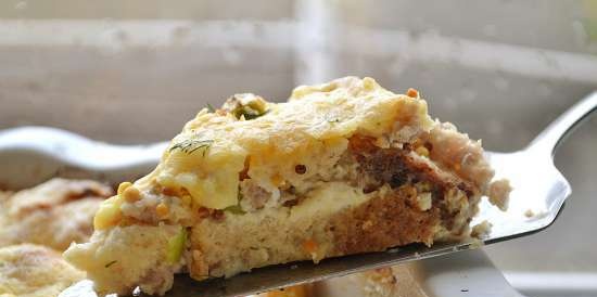 Breakfast Bread Casserole