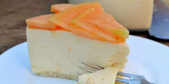 Torta Mousse Melone-Yogurt senza cottura