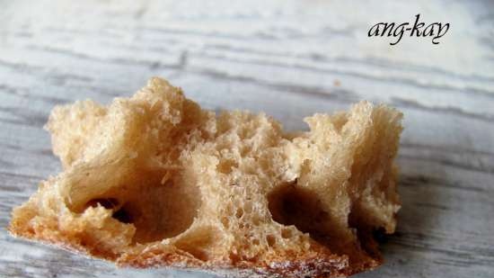 Pane a lievitazione naturale con birra scura