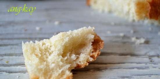 Pane di grano con farina di cocco