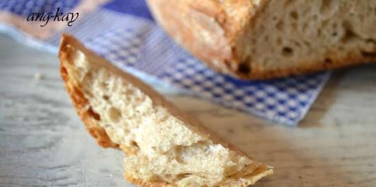 Sourdough bread with rye wallpaper and spelled flour