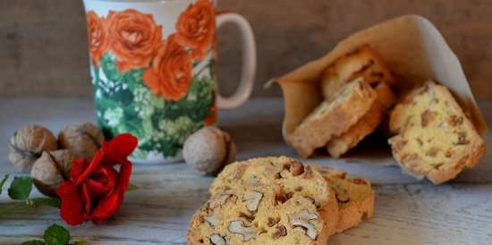 Corn-Wheat Biscotti