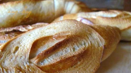 Milanese sourdough bun