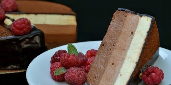 Cheesecake al cioccolato senza cottura