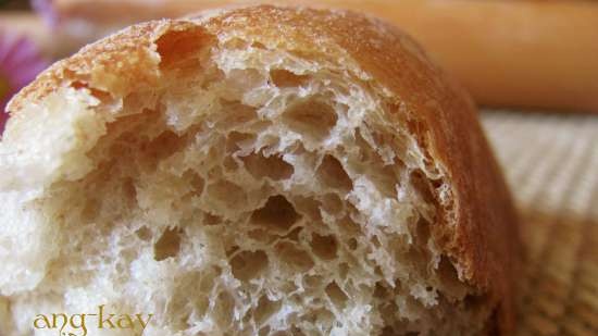 Pan con lavanda y miel de alforfón