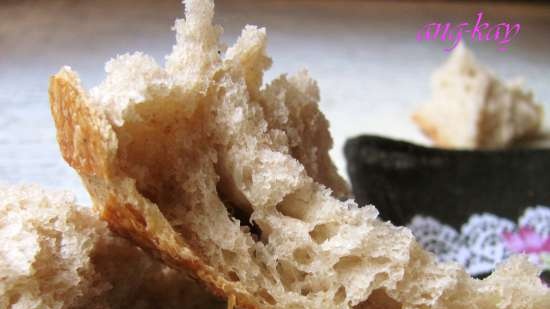 Bread with spelled and brine