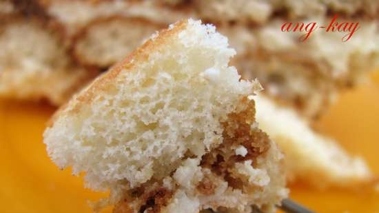 Sponge cake Savoyardi (batay sa Tiramisu)