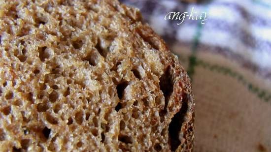 Pane con crema pasticcera di segale