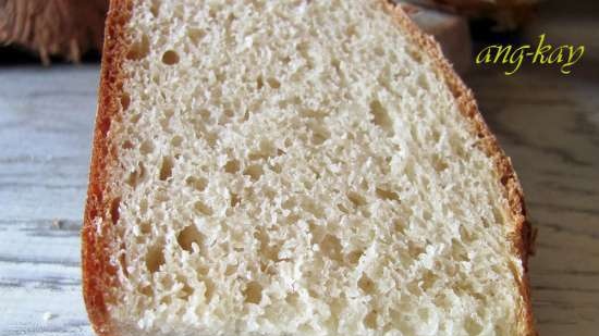 Pane di grano con farina di cocco