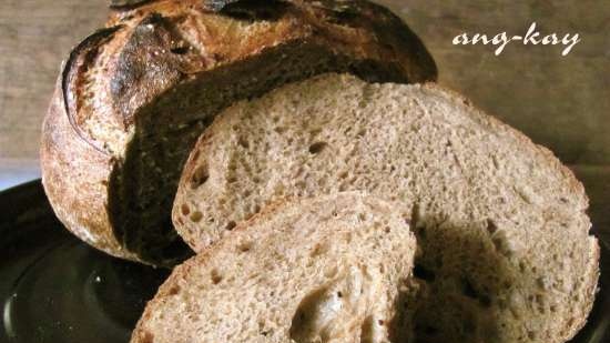 Pane alla crema di frumento e segale