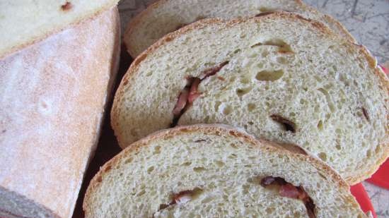 Maisbrood (Jeffrey Hamelman) met spek