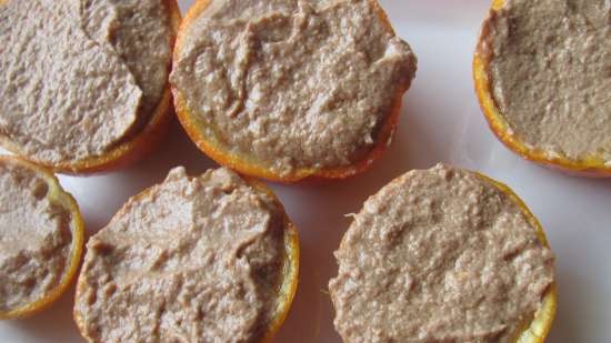 Patè di fegato con mandarini