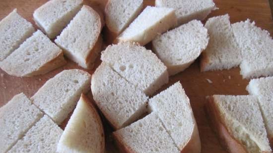 Onion casserole with bread