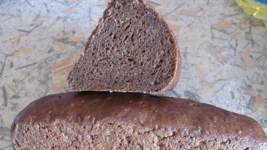 Pane con crema pasticcera di segale