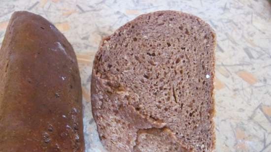 Pane con crema pasticcera di segale