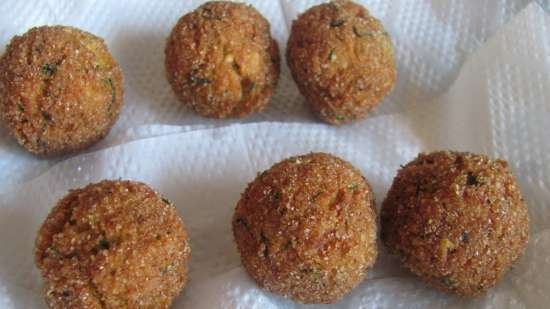 Falafel sovány és vegetáriánus étel