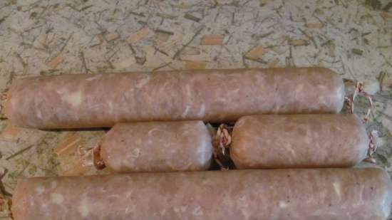 Chicken milk sausage