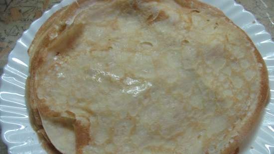 Creps amb pollastre i verdures al forn