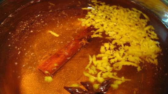 Anatra al forno con mele e confettura di arancia